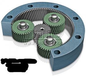 耙斗裝巖機行星齒輪變速器